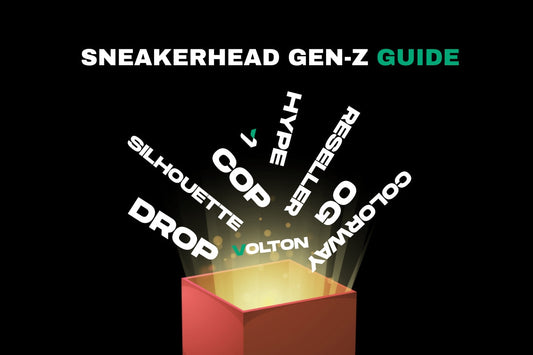 Sneakerhead Gen Z slang guide from Volton