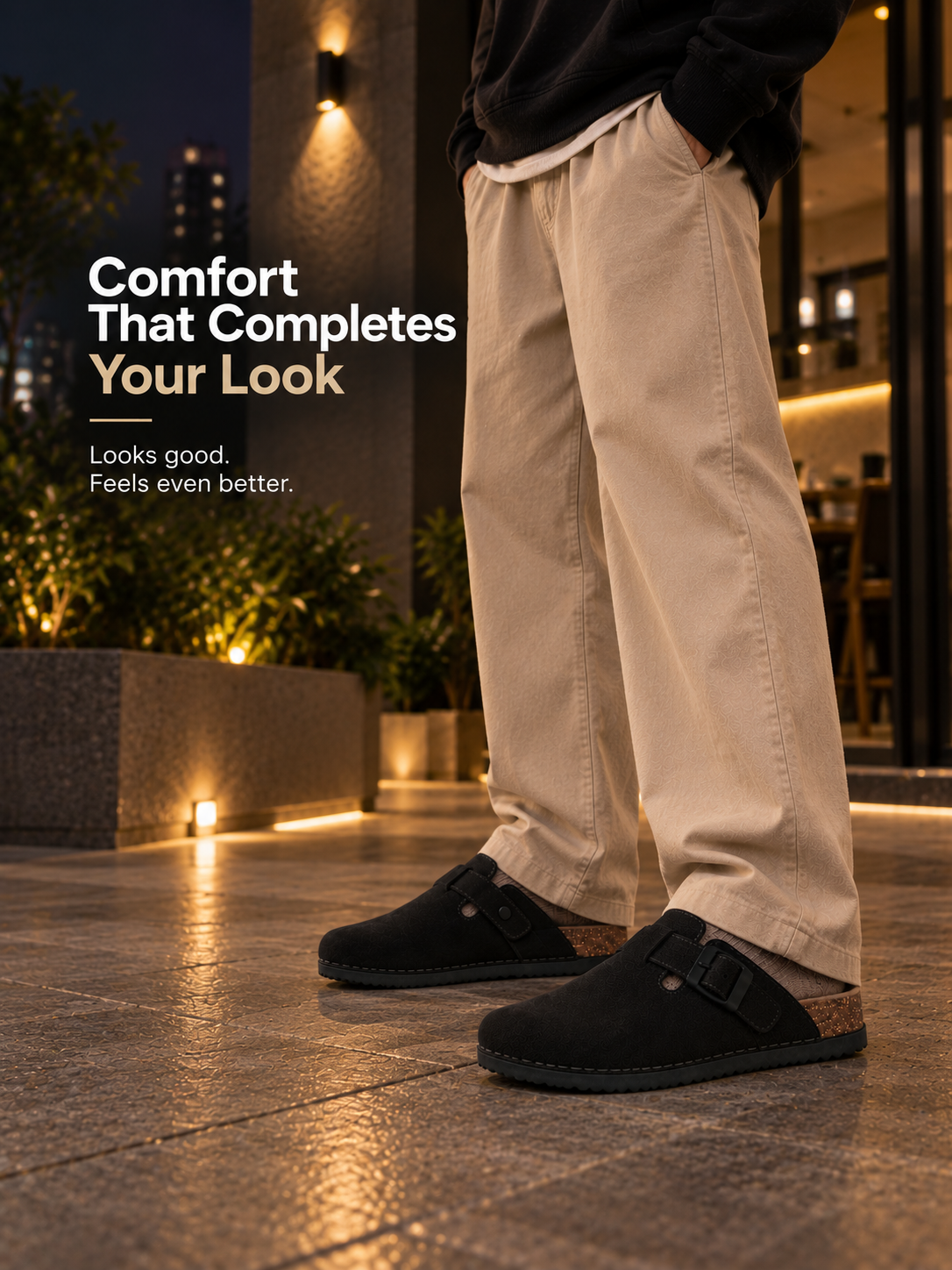 MIDNIGHT BLISS - Daily Aesthetic Suede Clogs