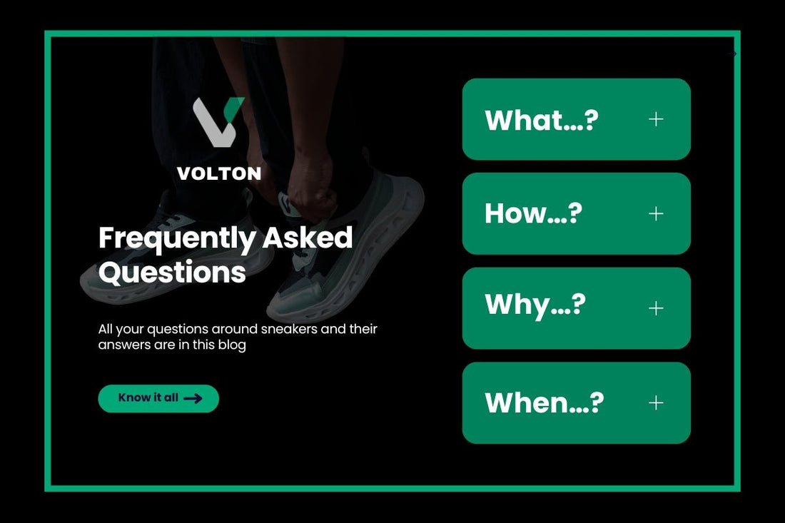Top Sneaker Questions Answered | Volton Official Guide - Volton
