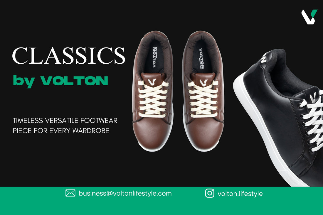Volton Lifestyle Classics: Timeless Men’s Sneakers - Volton