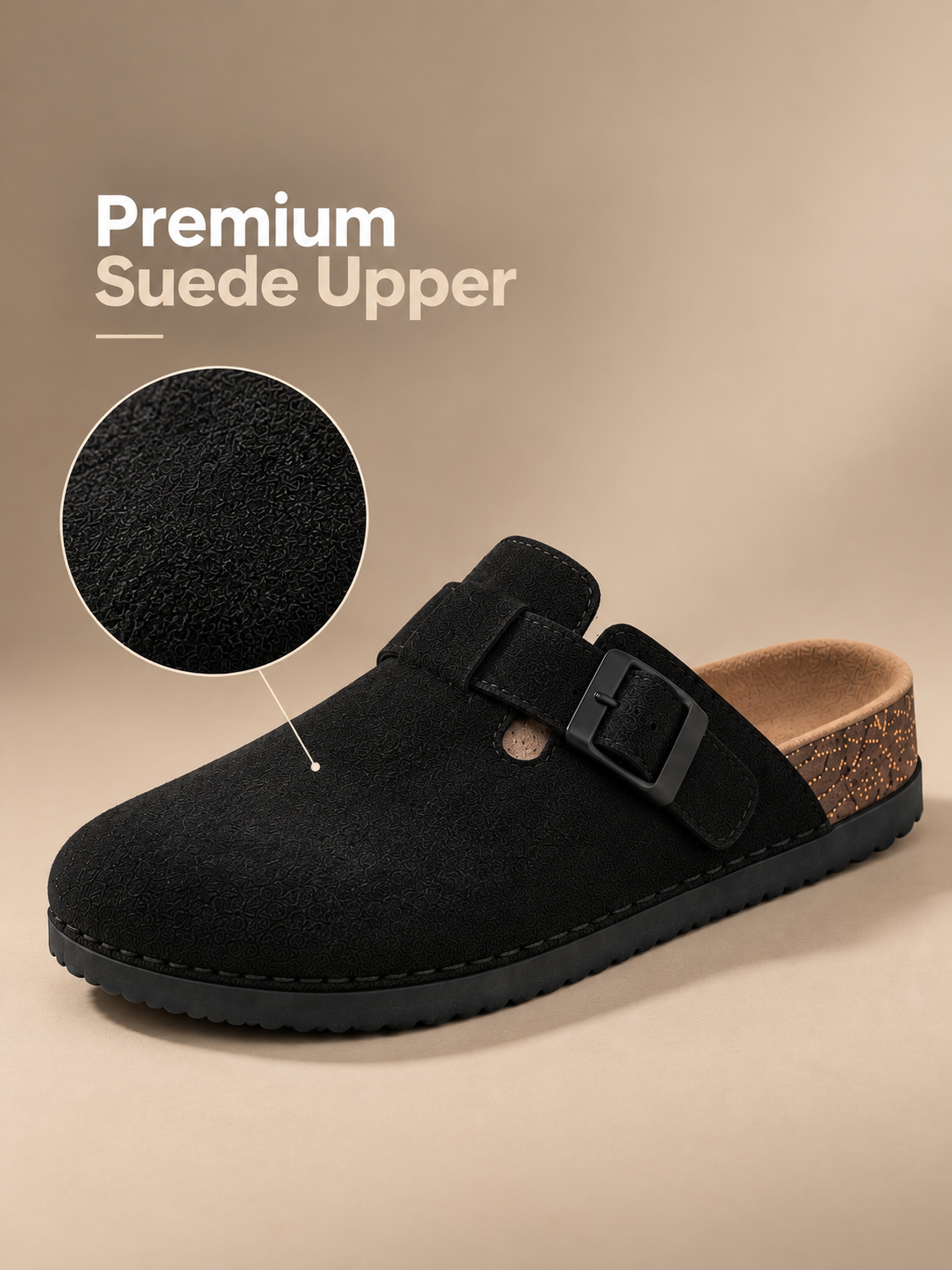 MIDNIGHT BLISS - Daily Aesthetic Suede Clogs
