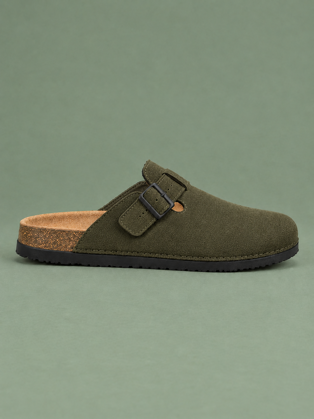 EVERGREEN BLISS - Daily Aesthetic Suede Clogs